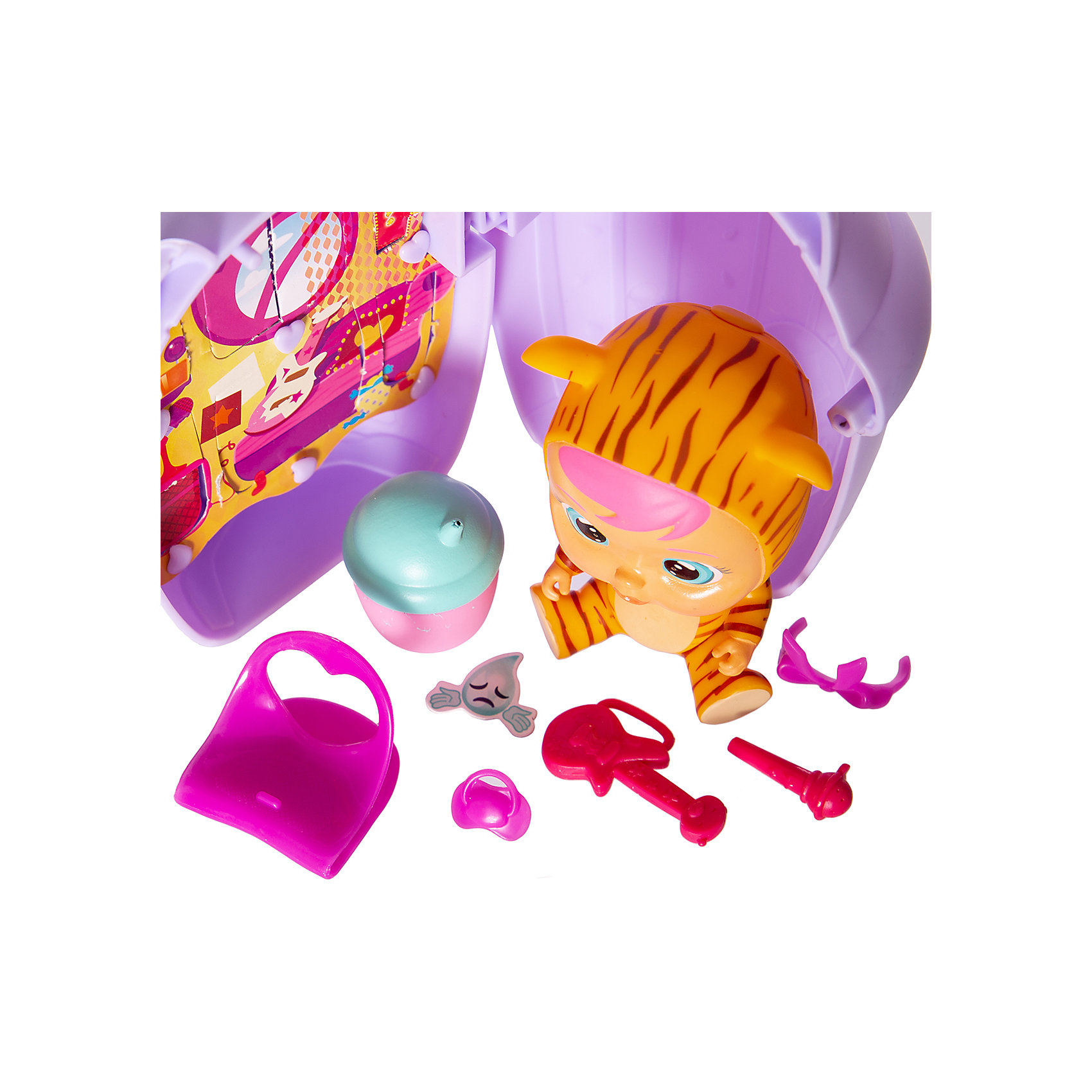 Плачущий младенец Crybabies с домиком и аксессуарами IMC Toys 16823729