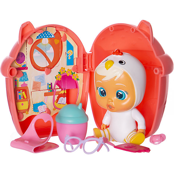 Плачущий младенец Crybabies с домиком и аксессуарами IMC Toys 16823730