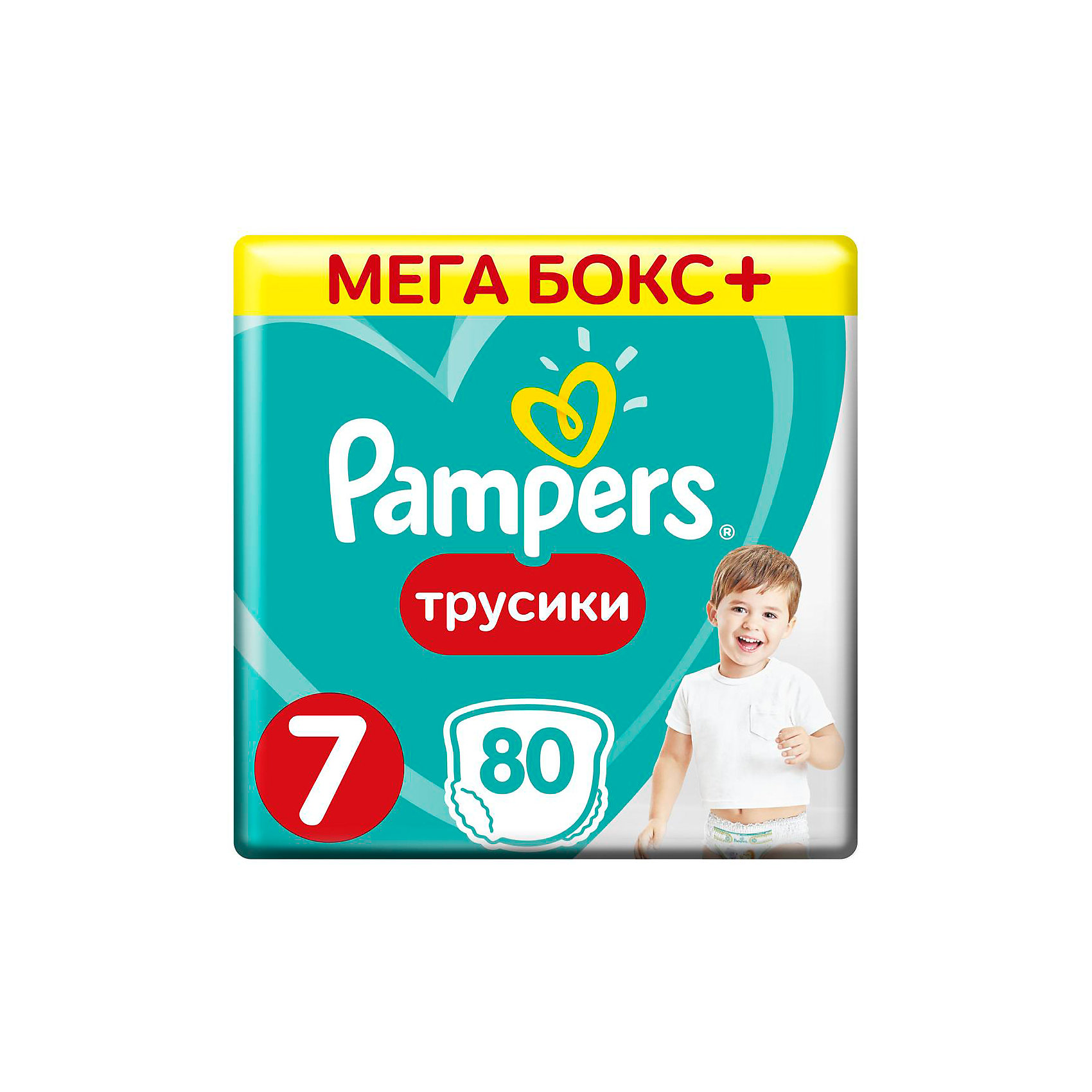 фото Трусики pampers pants 17+ кг, 80 шт