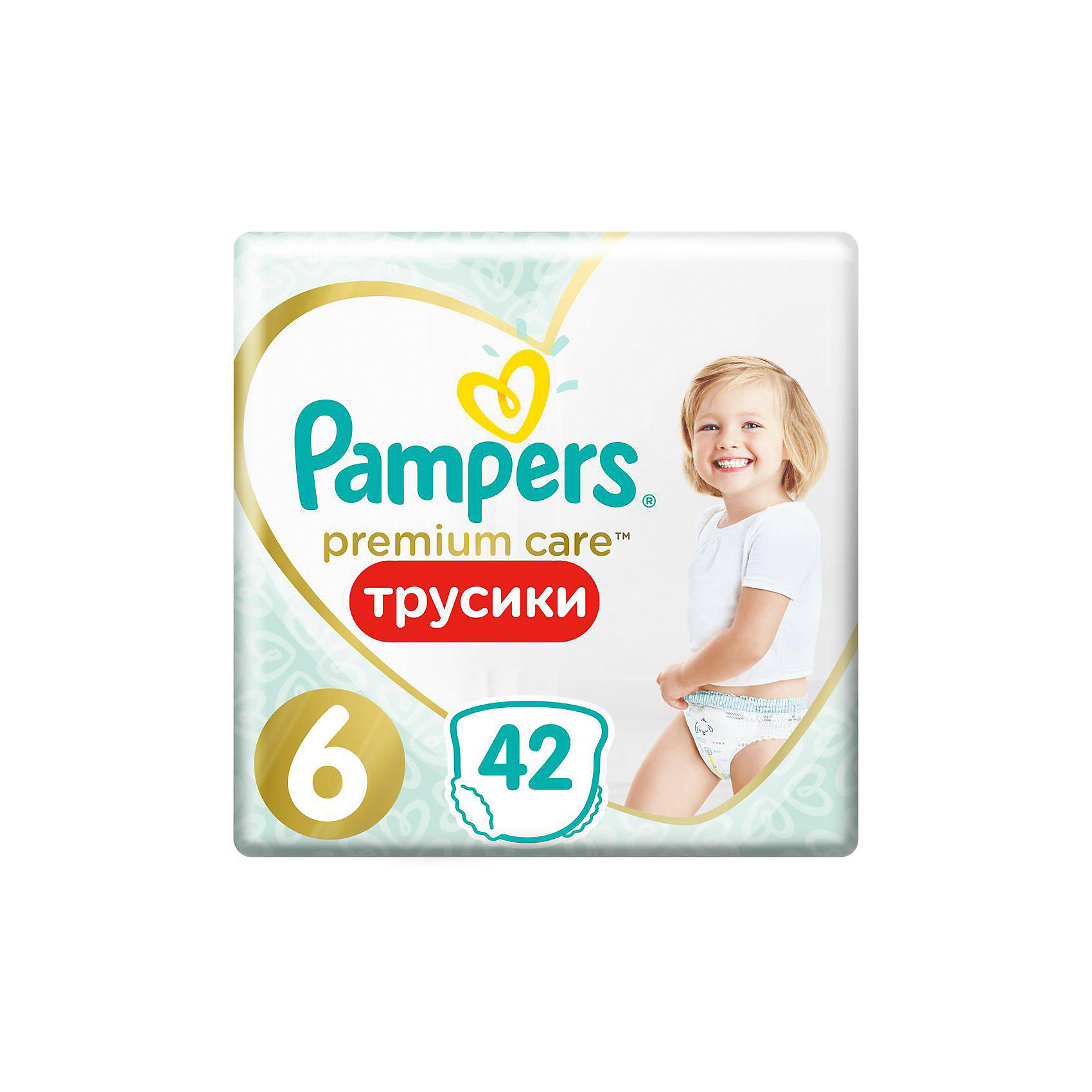 фото Трусики pampers premium care pants 15+ кг, 42 шт