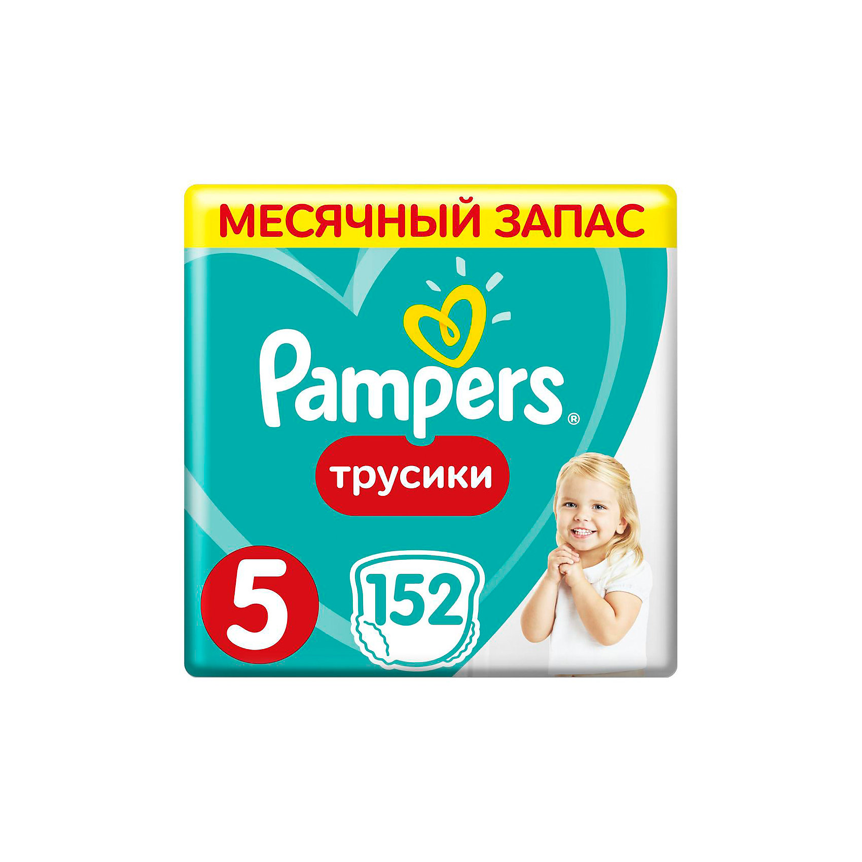 фото Трусики pampers pants 12-17 кг, 152 шт