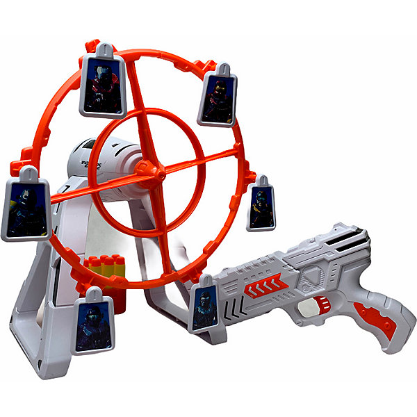 фото Игровой набор bld toys space wars стрельба из бластера по мельнице с мишенями