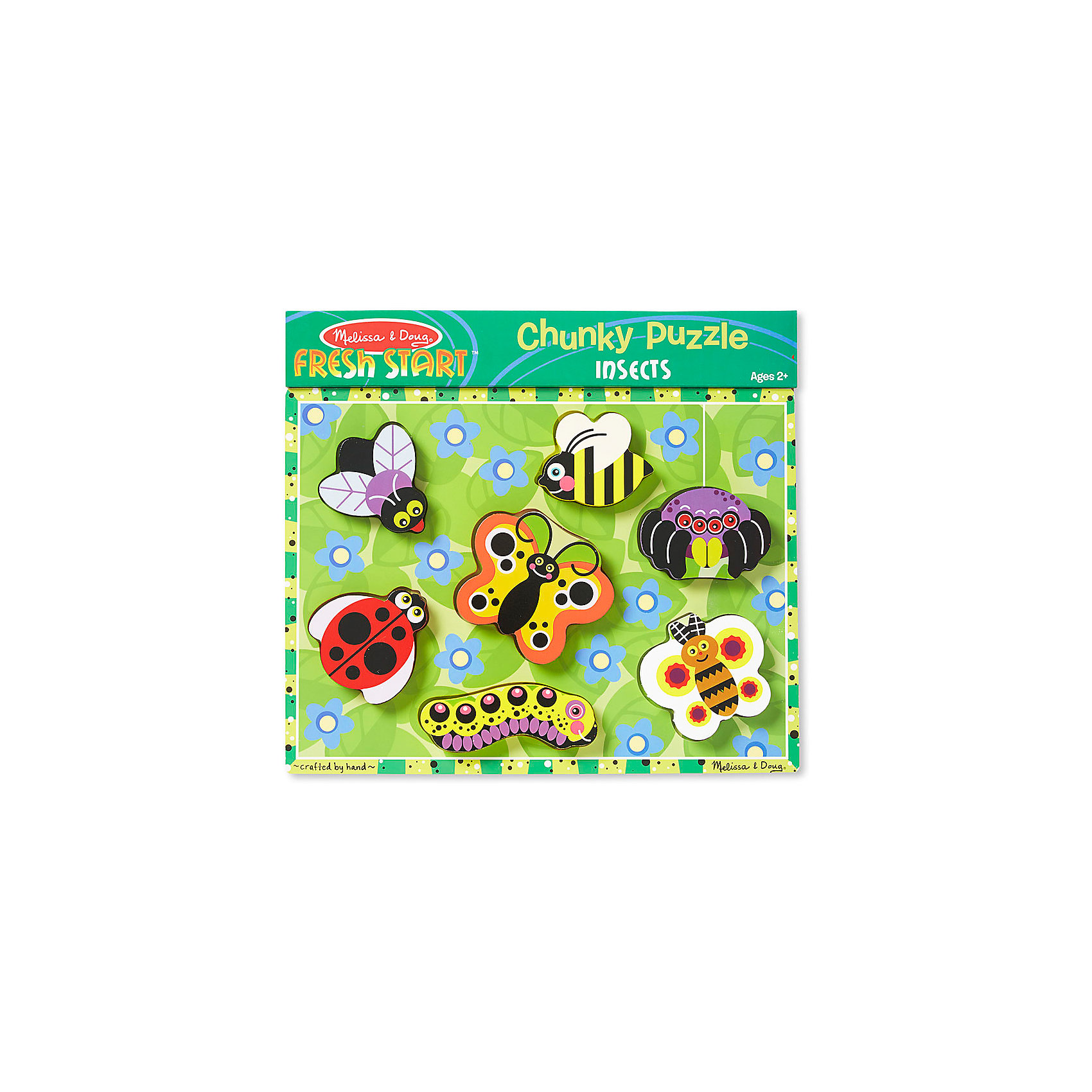 фото Мои первые пазлы melissa & doug "насекомые", 7 элементов