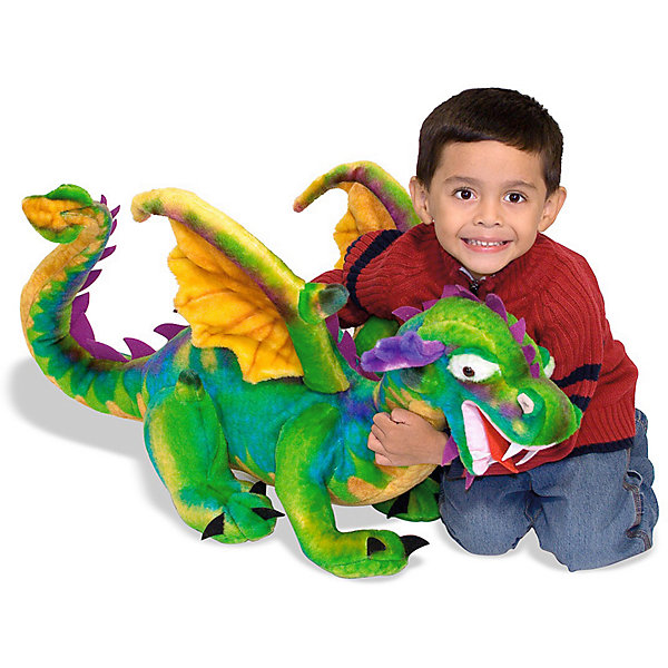 

Мягкая игрушка Melissa & Doug "Большой Дракон", 84 см, Разноцветный, Мягкая игрушка Melissa & Doug "Большой Дракон", 84 см