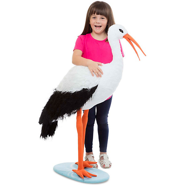 

Мягкая игрушка Melissa & Doug "Аист", 115 см, Разноцветный, Мягкая игрушка Melissa & Doug "Аист", 115 см