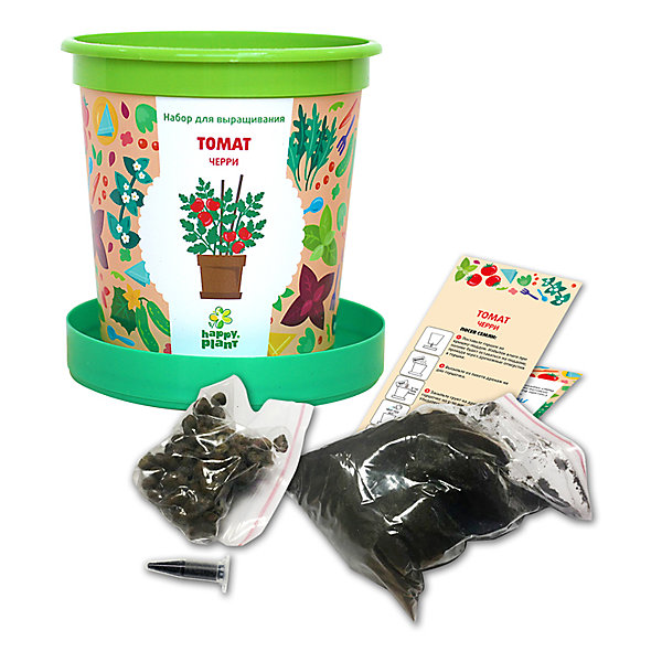 

Набор для выращивания Happy Plant Томат черри в горшке