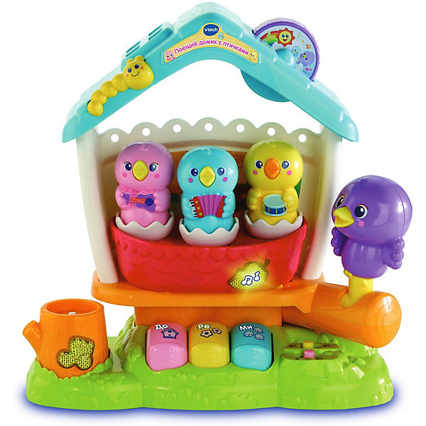 

Обучающий поющий домик с птичками Vtech, Голубой, Обучающий поющий домик с птичками Vtech