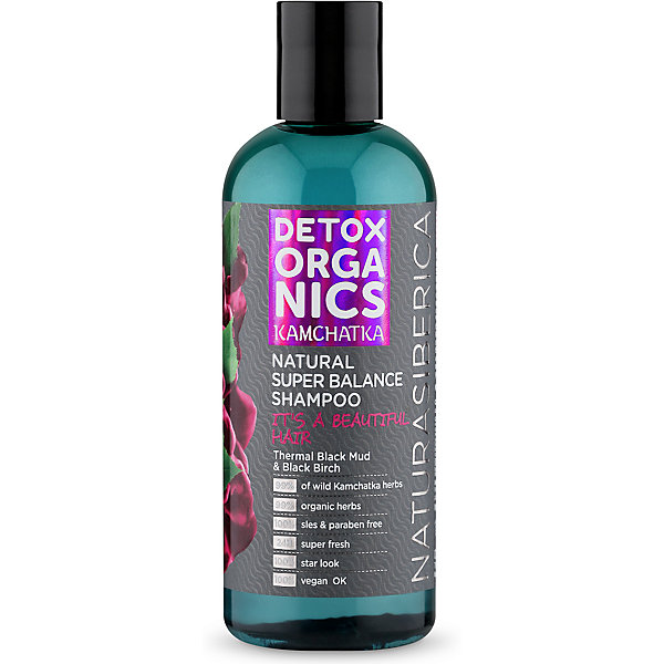 

Шампунь Natura Siberica Detox organics Kamchatka "Супер баланс", 270 мл