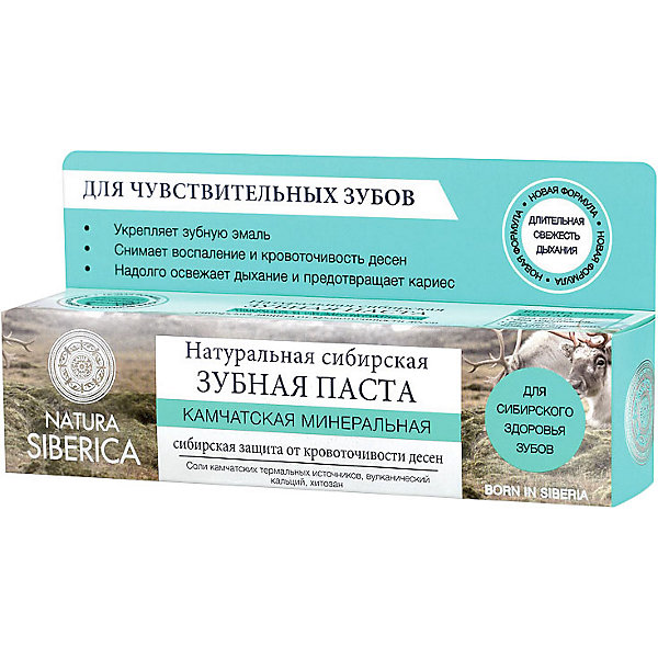 

Зубная паста Natura Siberica Бибеrika "Камчатская минеральная", 100 гр