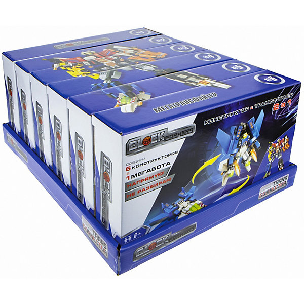 

Конструктор 1Toy Blockformers Connector Мегатрансфайтер, Разноцветный, Конструктор 1Toy Blockformers Connector Мегатрансфайтер
