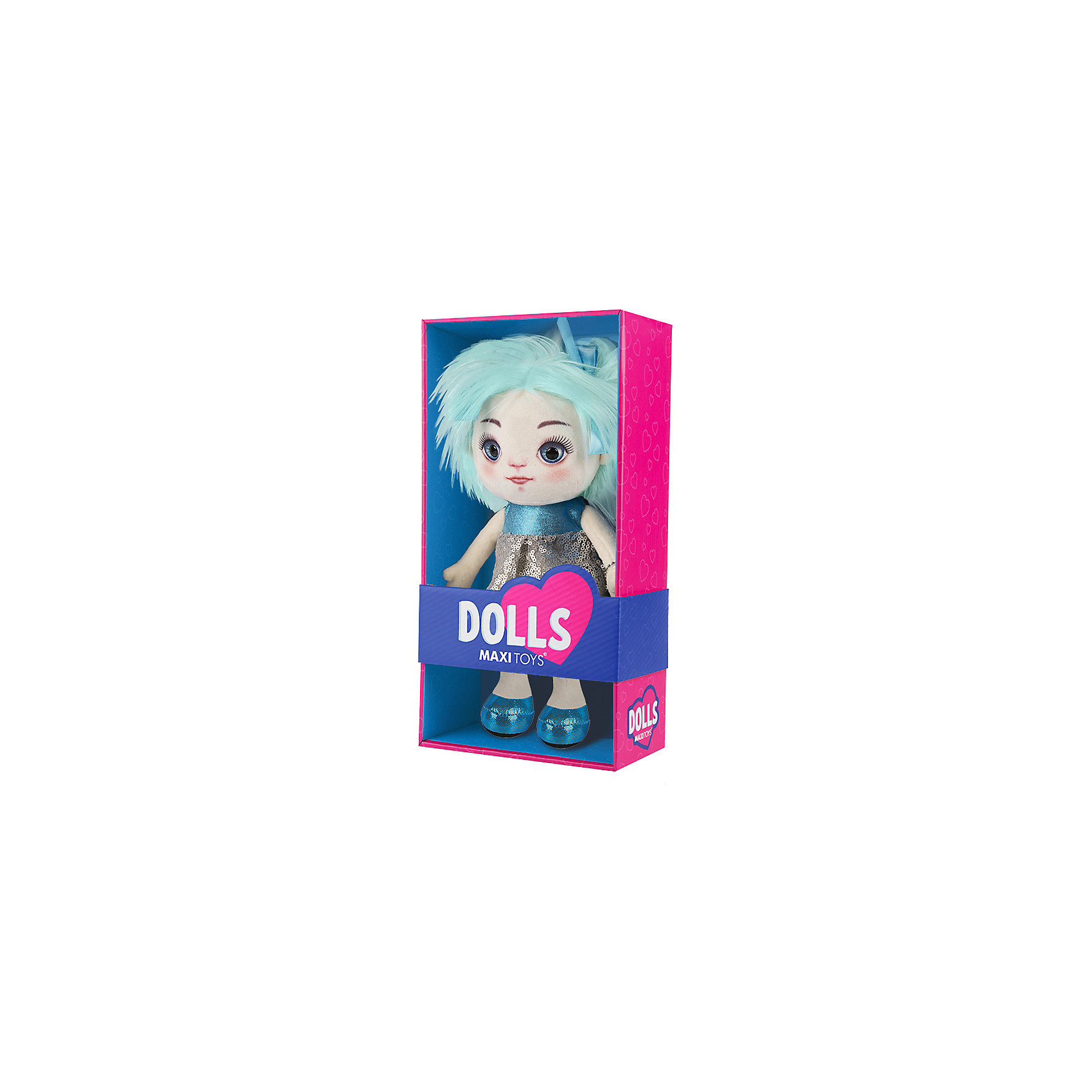 Мягкая игрушка Dolls "Кукла Карина" 35 см MAXITOYS 16899134