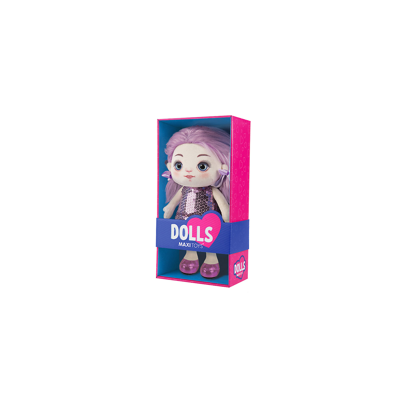 Мягкая игрушка Dolls "Кукла Василиса" 35 см MAXITOYS 16899172