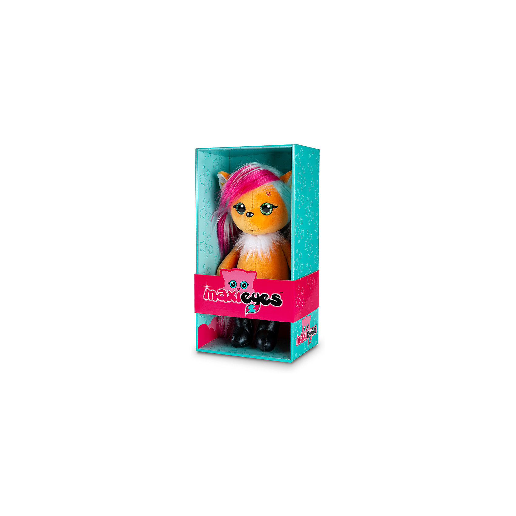 Мягкая игрушка Maxi Eyes "Лисичка Алиса", 22 см MAXITOYS 16899184