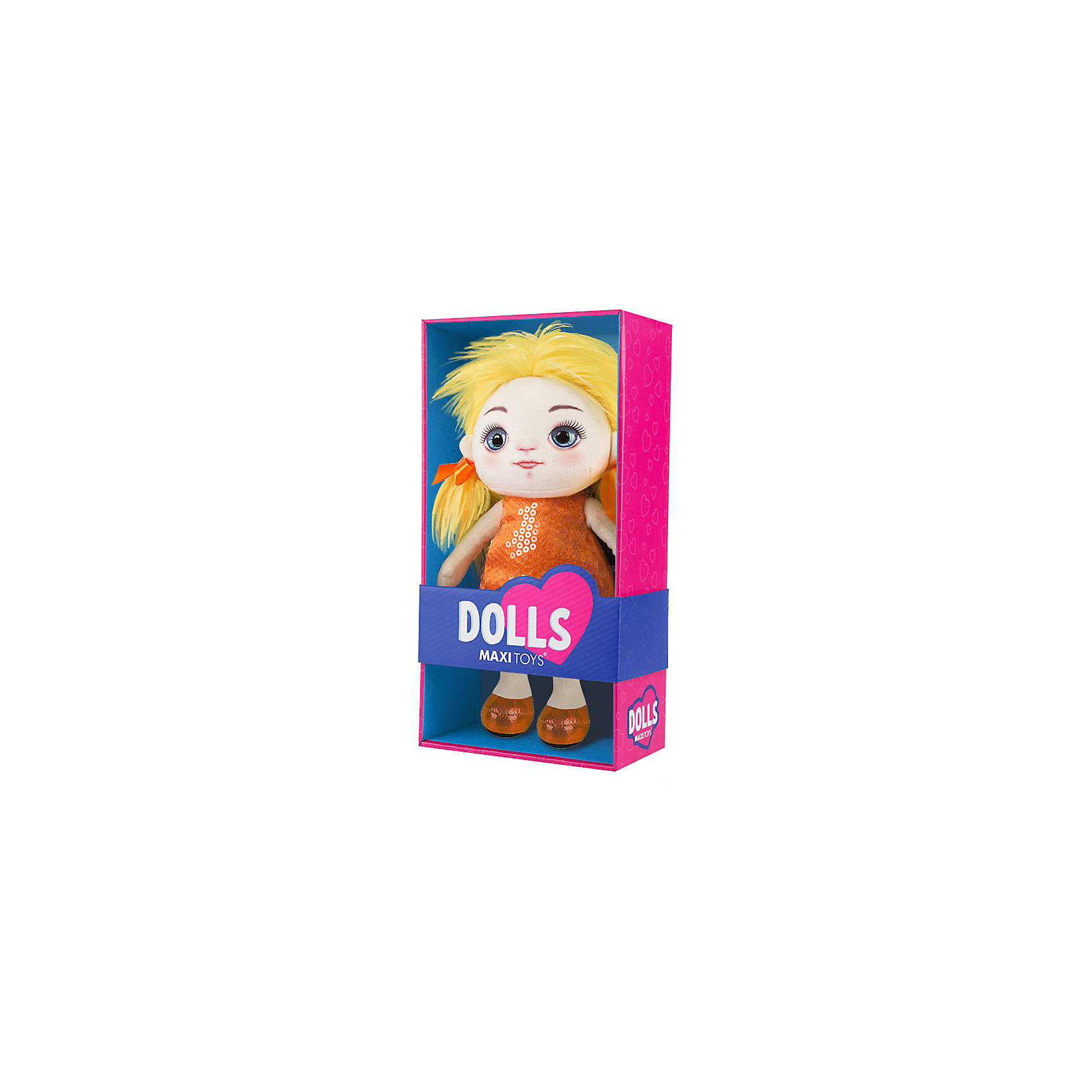 Мягкая игрушка Dolls "Кукла Милена" 35 см MAXITOYS 16899208