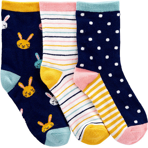 

Носки carter’s, 3 пары, Mehrfarbig, Носки carter’s, 3 пары