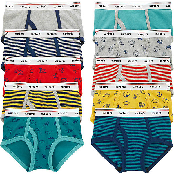 

Трусы Carters, 10 шт, Mehrfarbig, Трусы Carters, 10 шт
