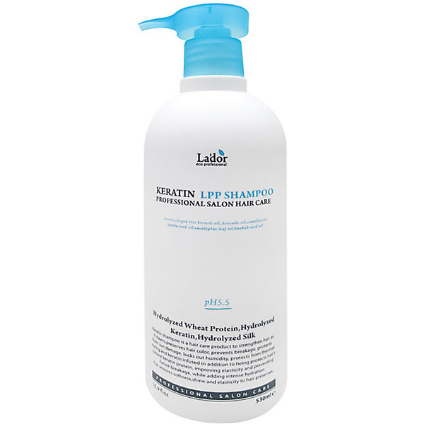 

Шампунь для волос Lador Keratin LPP бессульфатный, 530 мл
