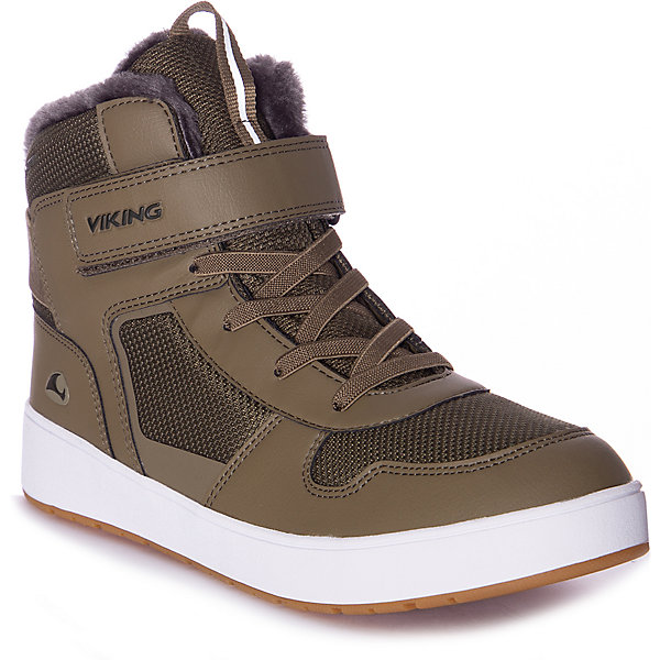 

Утеплённые ботинки Viking Jack GTX Jr, Хаки, Утеплённые ботинки Viking Jack GTX Jr