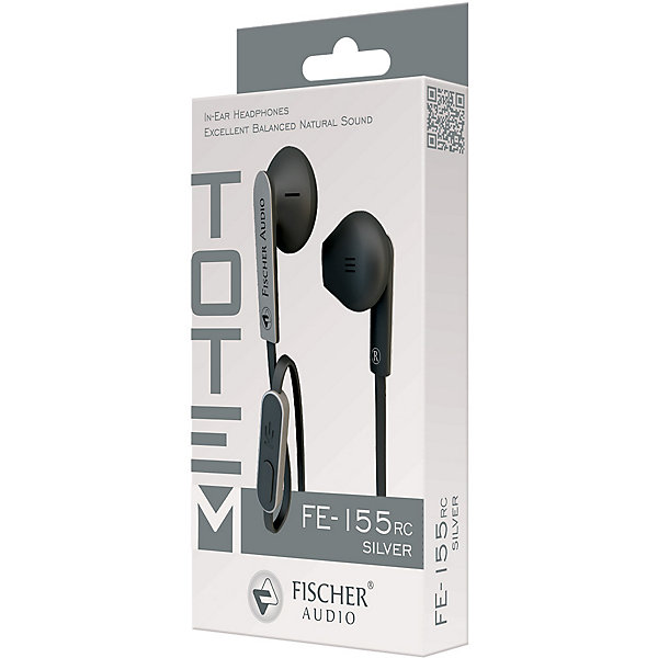 

Наушники Fischer Audio FE-155 RC, Schwarz/silber, Наушники Fischer Audio FE-155 RC