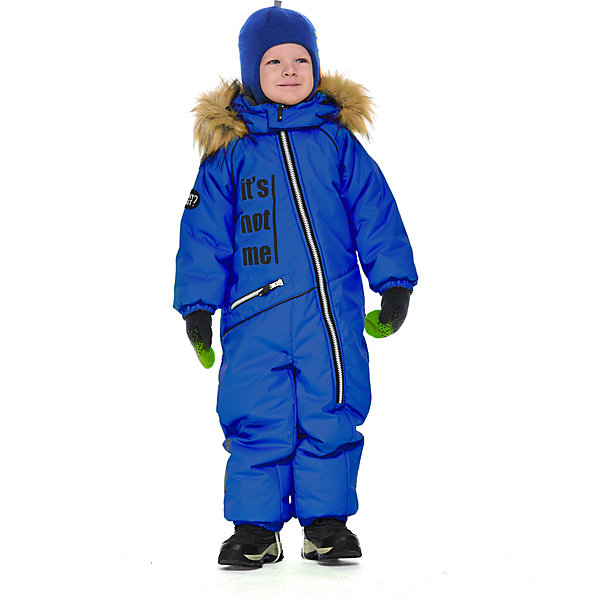 

Утеплённый комбинезон Nikastyle, Синий, Утеплённый комбинезон Nikastyle