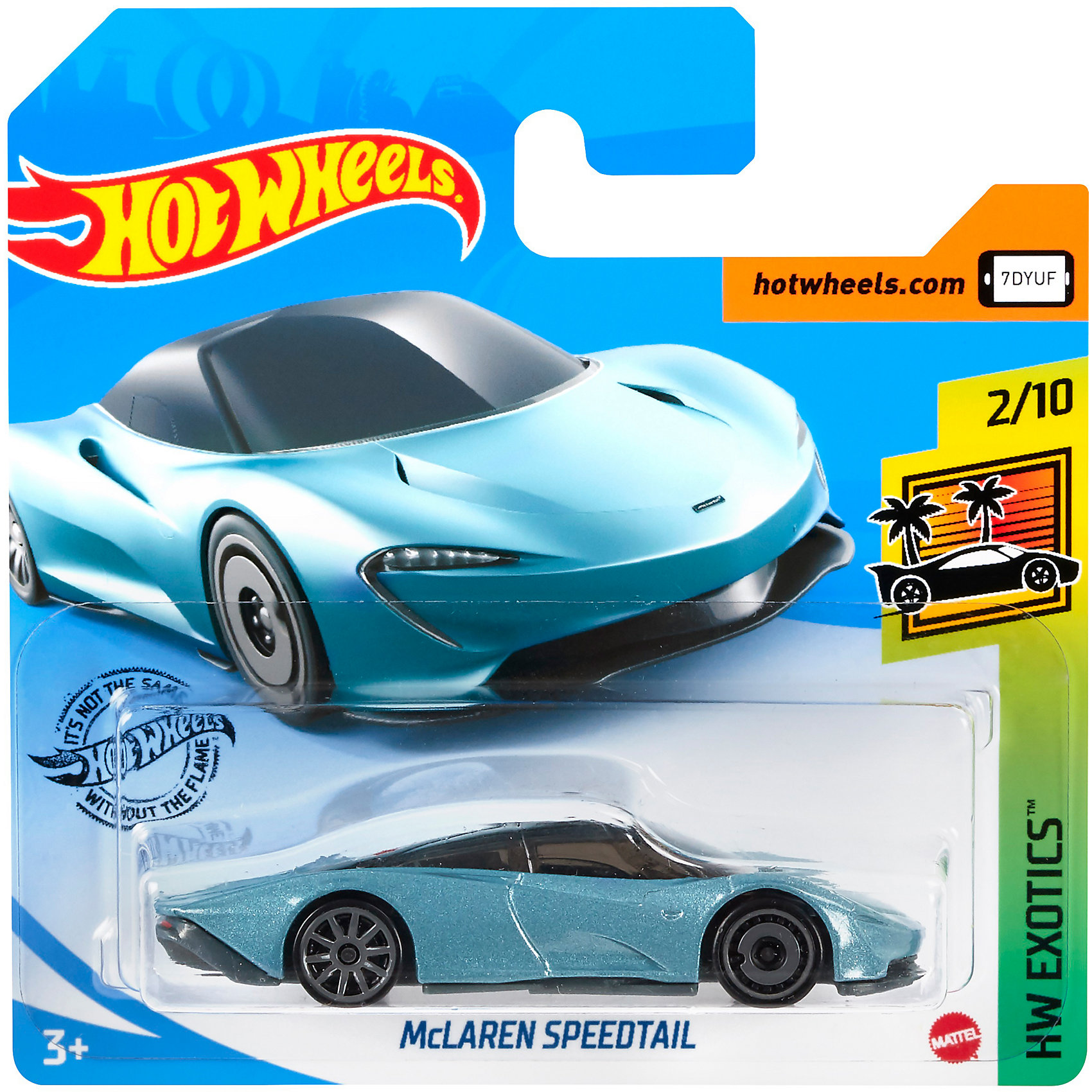 Базовая машинка Hot Wheels McLaren Speedtail Mattel 16954623