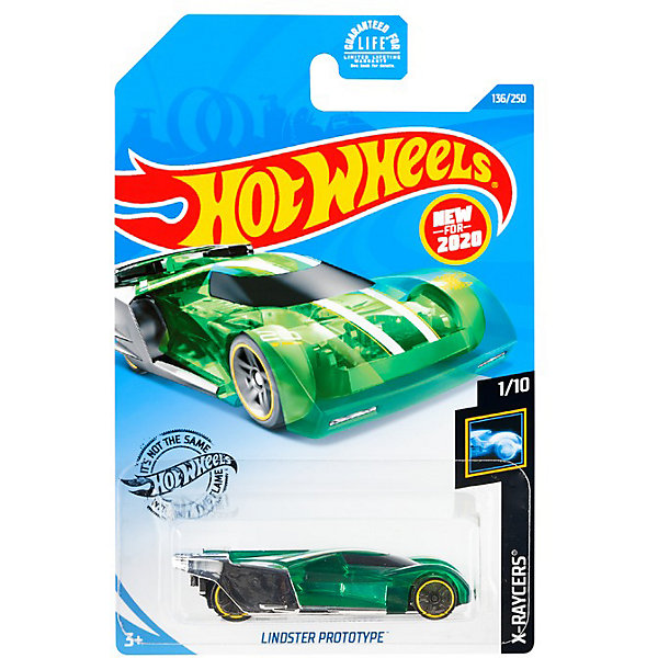 

Базовая машинка Hot Wheels Lindster Prototype, Разноцветный, Базовая машинка Hot Wheels Lindster Prototype