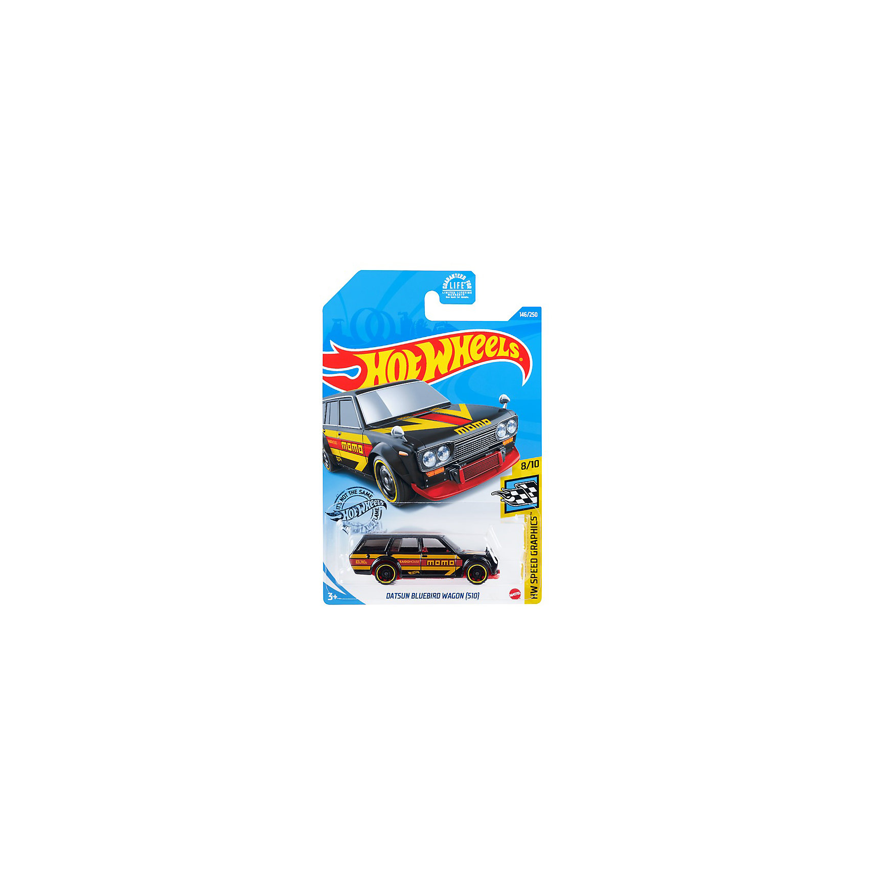 Базовая машинка Hot Wheels Datsun Bluebird Wagon (510) Mattel 16954698