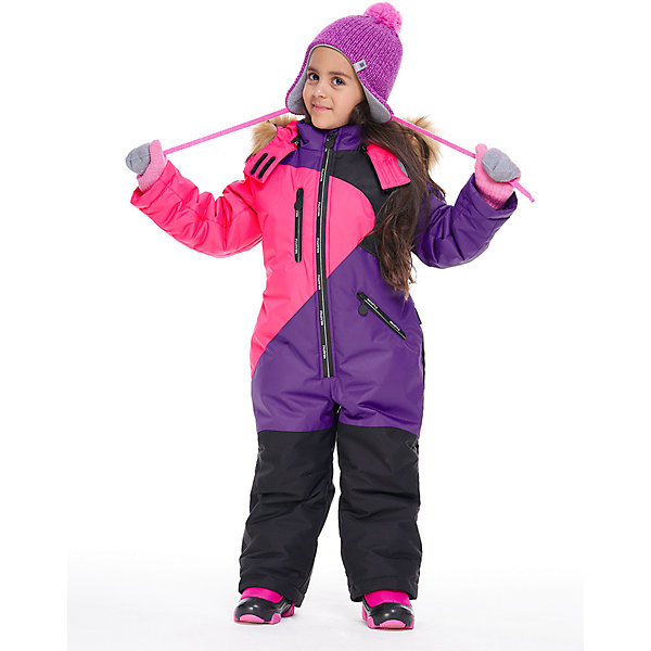 

Утеплённый комбинезон Nikastyle, Неоновый розовый, Утеплённый комбинезон Nikastyle