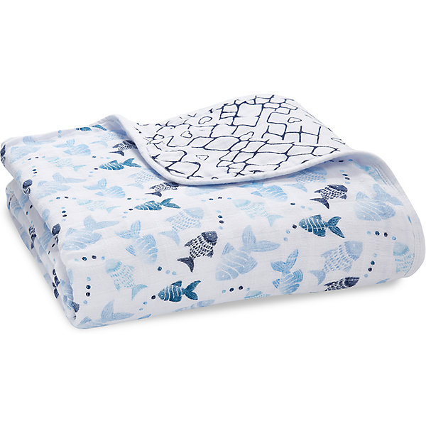 

Одеяло из муслинового хлопка Aden Anais Gone fishing 120х120 см