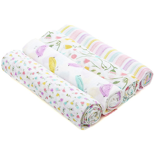 

Набор муслиновых пеленок Aden Anais Spring 112х112 см, 4 шт
