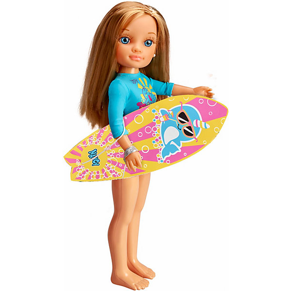 Кукла День сёрфинга Нэнси, 42 см Famosa 16970864