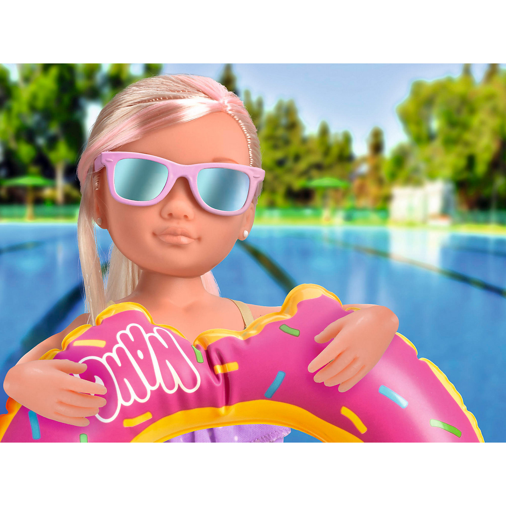 фото Кукла famosa нэнси в бассейне, 42 см