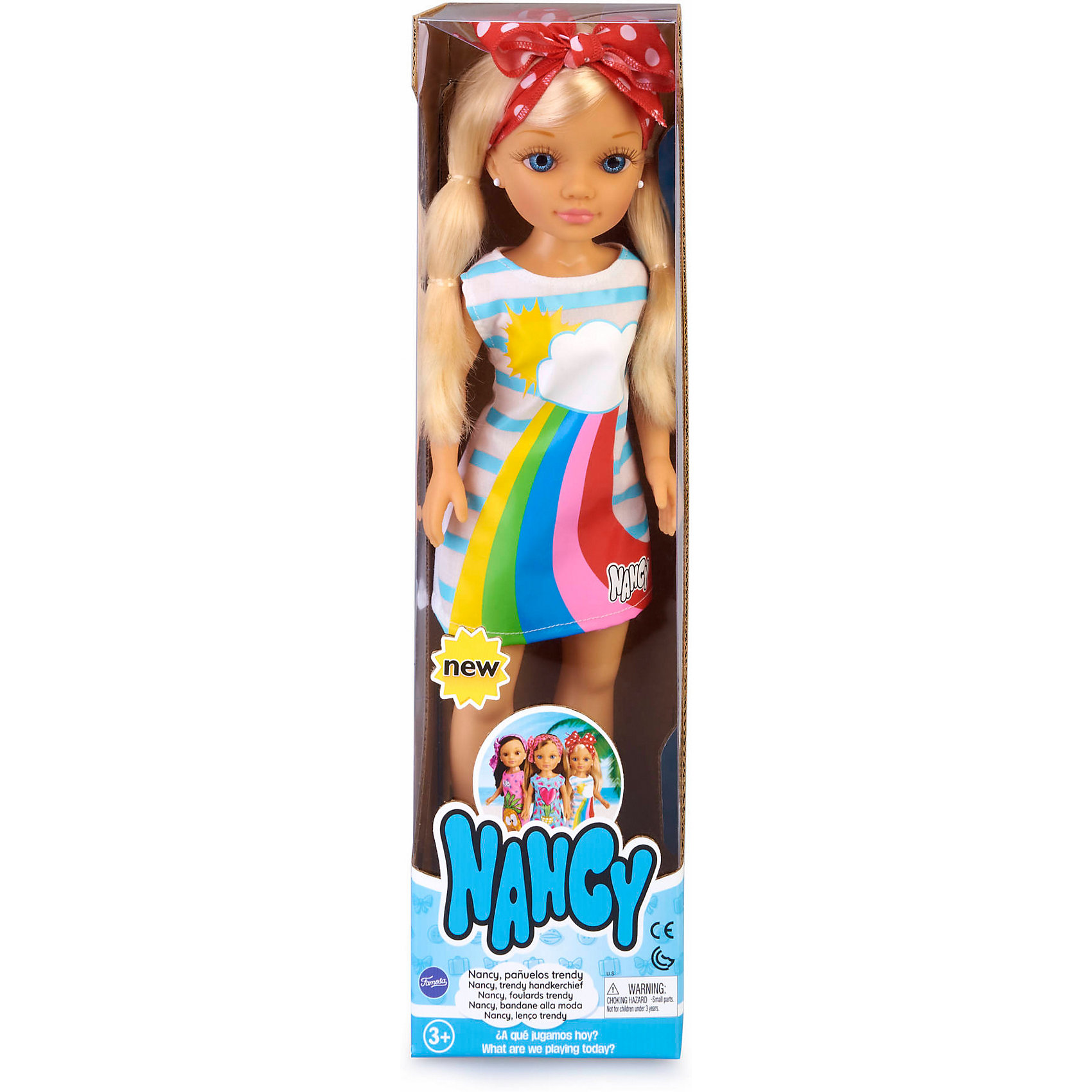 Кукла-модница Нэнси блондинка, 42 см Famosa 16970894