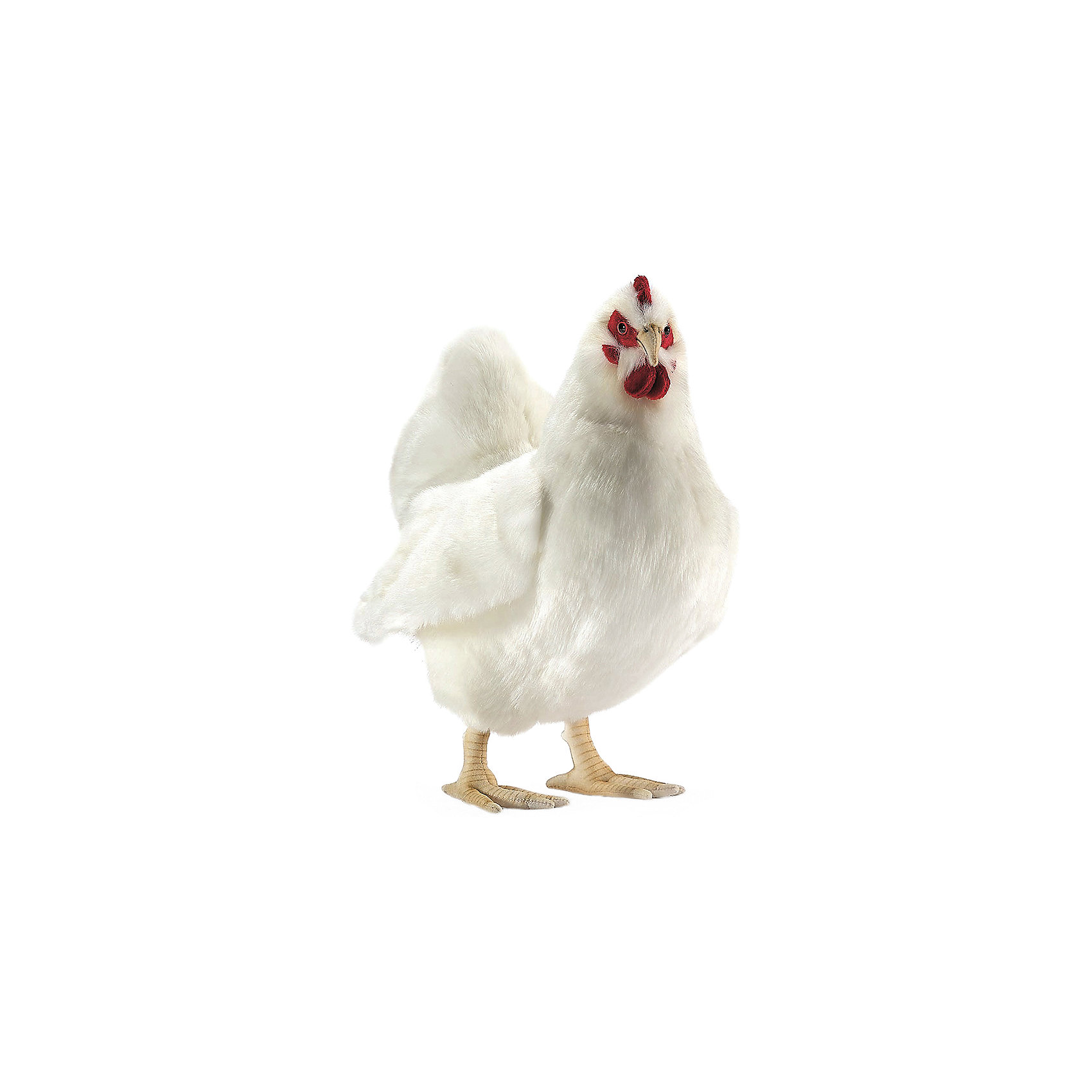 фото Мягкая игрушка hansa курица белая, 35 см