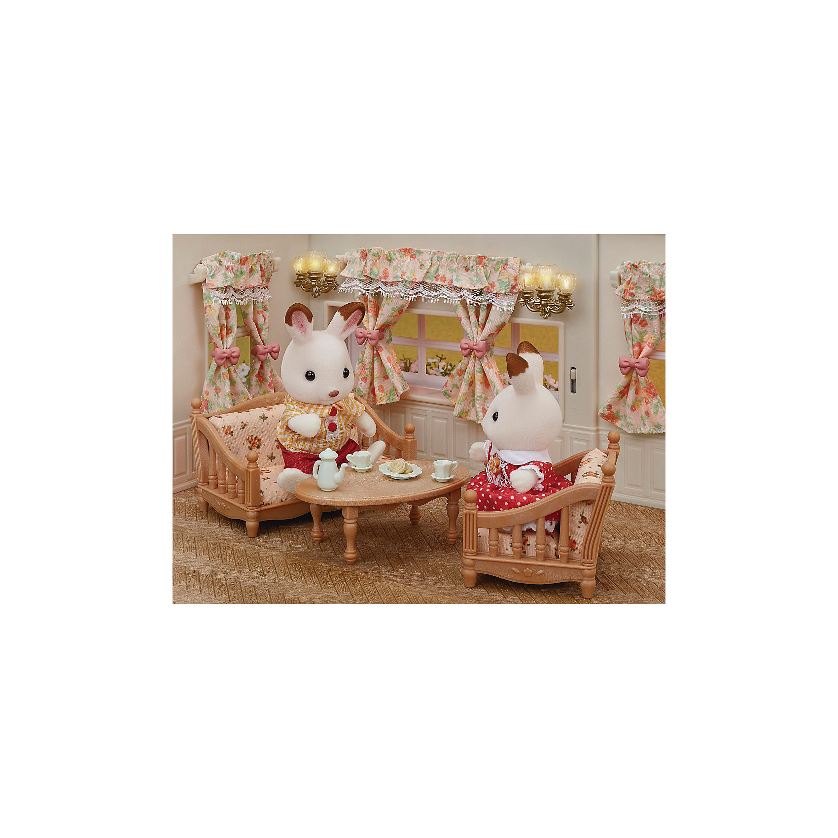 фото Игровой набор sylvanian families шторы и настенные лампы эпоха чудес