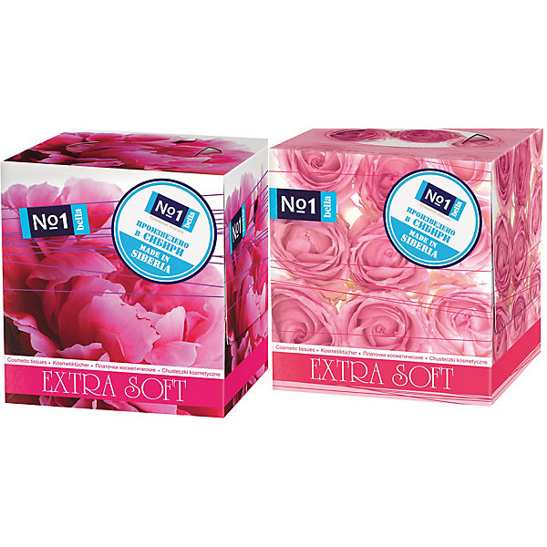 

Платочки бумажные BellaExtra Soft Пиония и Фиолетовые розы, 2х80 шт