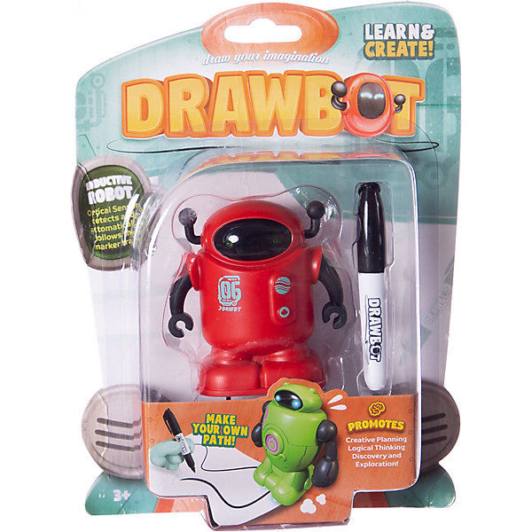 

Индуктивный робот Junfa Toys Drawbot, Красный, Индуктивный робот Junfa Toys Drawbot