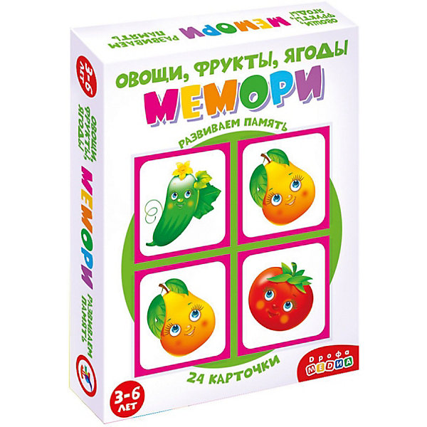 Игра-мемори Дрофа-Медиа Овощи, фрукты, ягоды 16988809