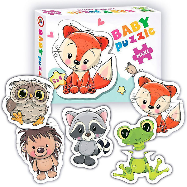 

Развивающая игра Дрофа-Медиа Baby Puzzle Лесные животные