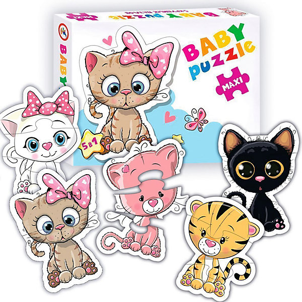 

Развивающая игра Дрофа-Медиа Baby Puzzle Котята