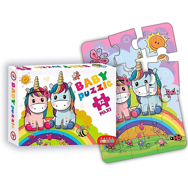 

Развивающая игра Baby Puzzle Радужные единороги