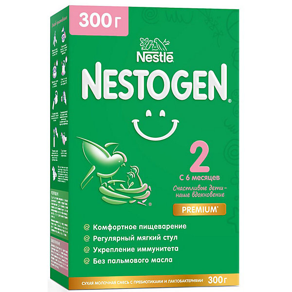 

Молочная смесь Nestle Nestogen 2, с 6 мес, 300 г