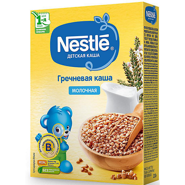 

Молочная каша Nestle гречневая, с 4 мес, 220 г