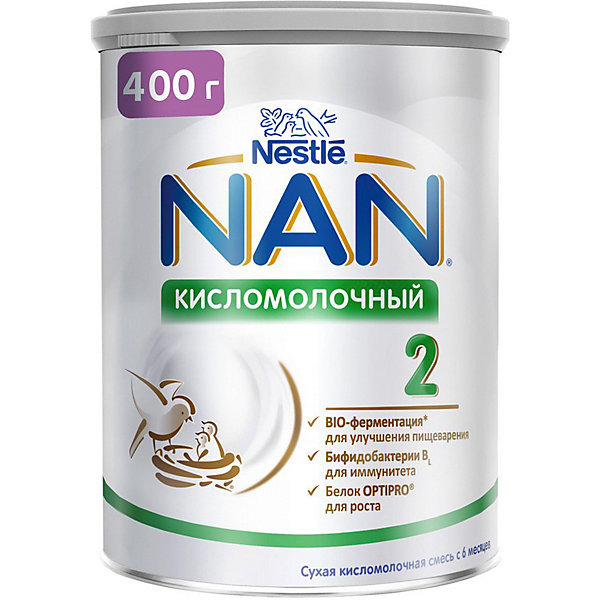 фото Молочная смесь nestle nan кисломолочный 2, с 6 мес, 400 г