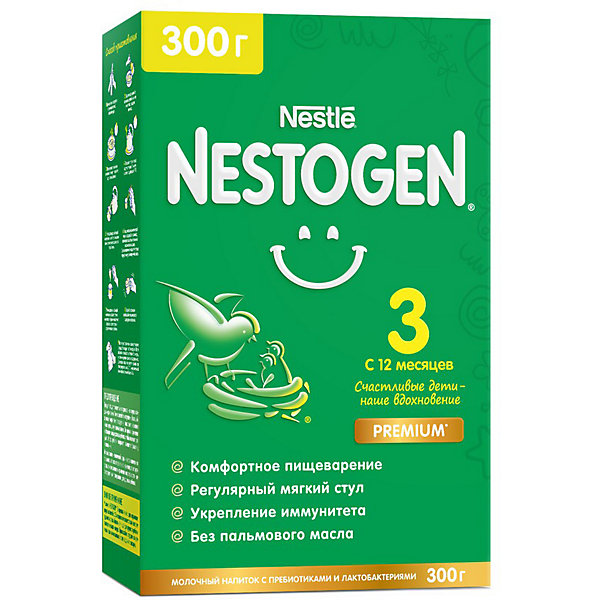 

Молочный напиток Nestle Nestogen 3, с 12 мес, 300 г
