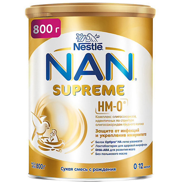 

Молочная смесь Nestle NAN Supreme, 0-12 мес, 800 г