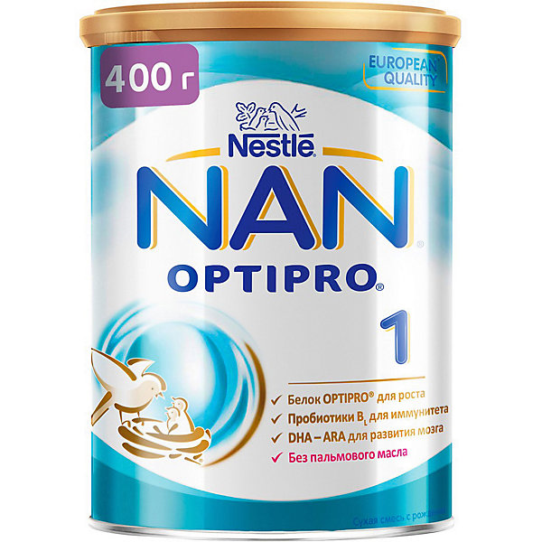 фото Молочная смесь nestle nan optipro 1, с 0 мес, 400 г