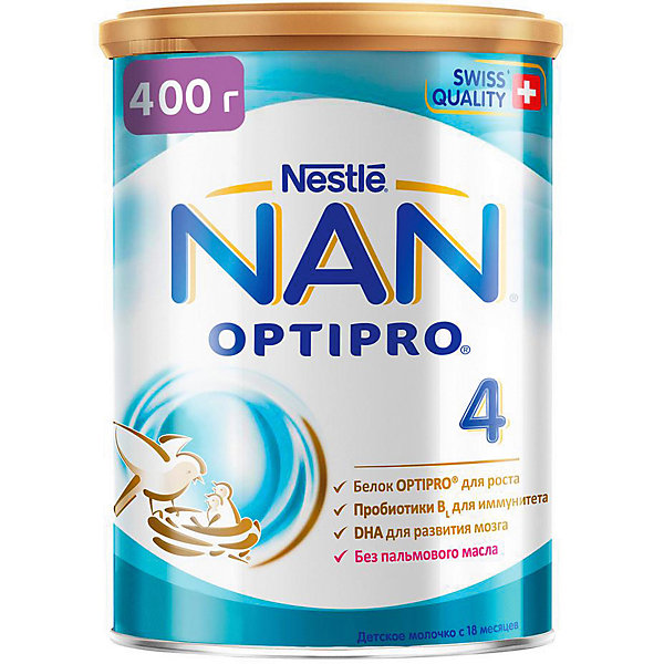 

Молочный напиток Nestle NAN Optipro 4, с 18 мес, 400 г