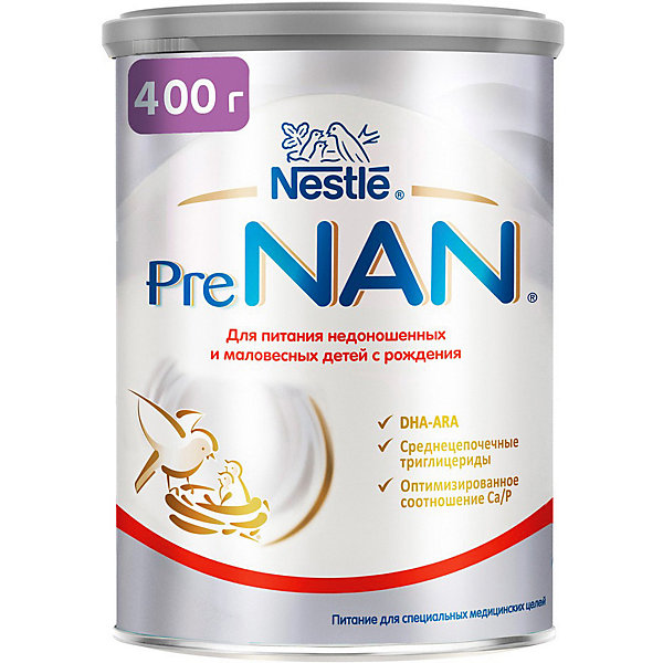 

Молочная смесь Nestle PreNAN, с 0 мес, 400 г