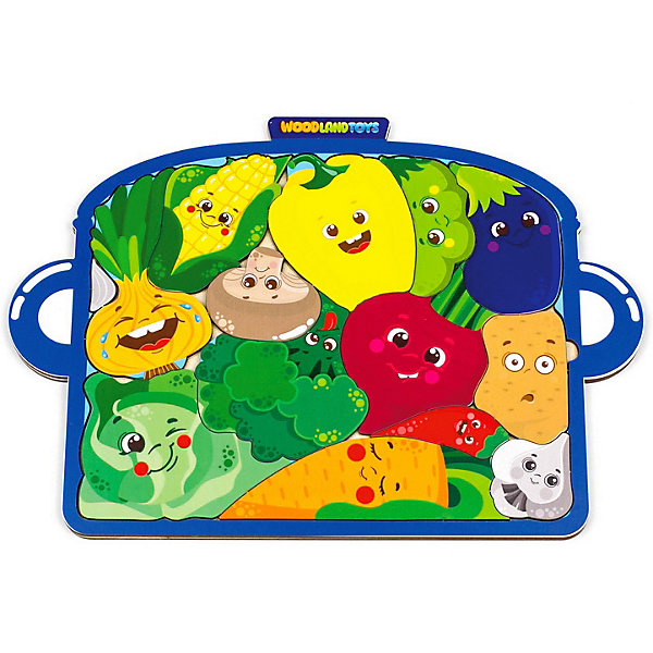 

Пазл WoodLand Toys Кастрюля с овощами